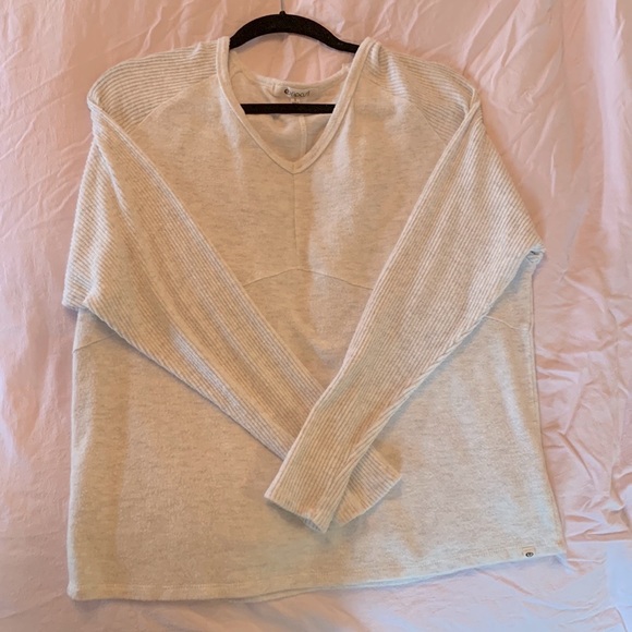 RipCurl light summer sweater (small) in light heather - Picture 2 of 4